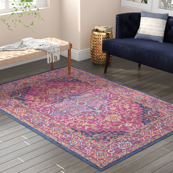Mistana Koval Pink/Orange Area Rug & Reviews Wayfair